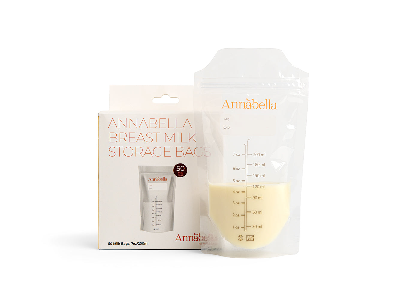 Bolsas para almacenamiento de leche materna Annabella