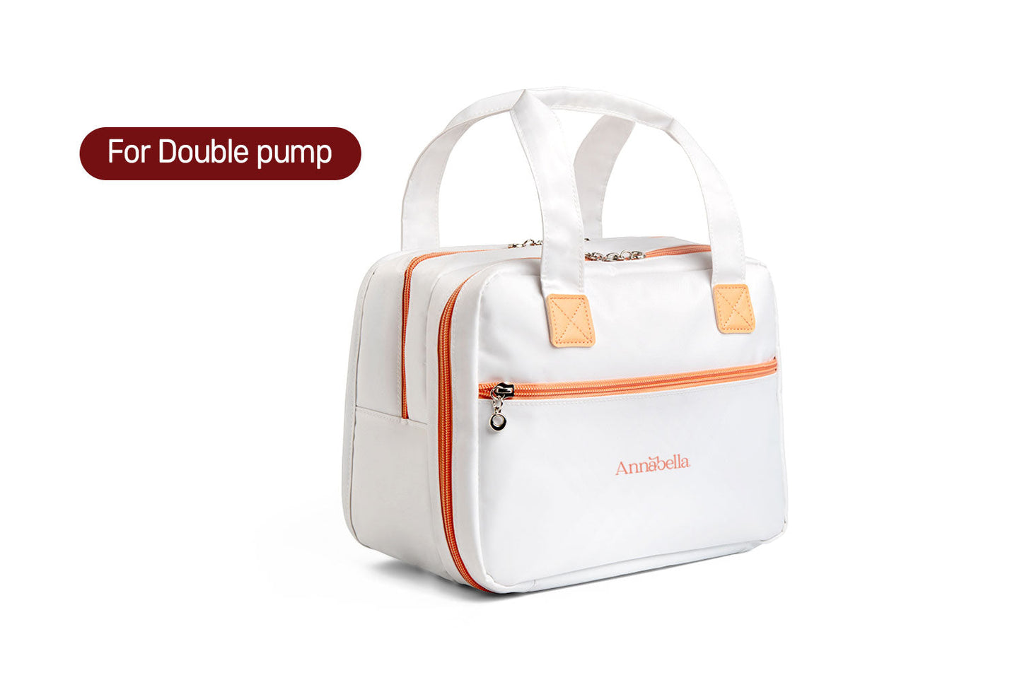 Bolsa de transporte para sacaleches doble Annabella con acumuladores de frío