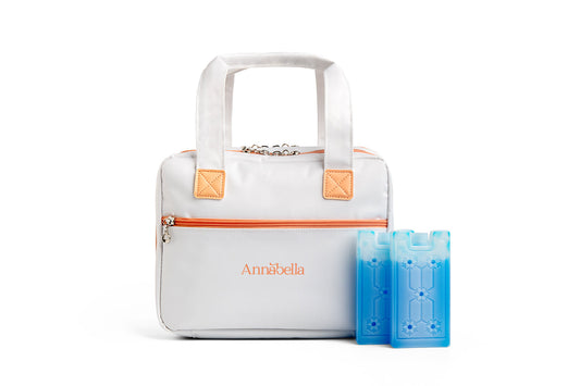 Bolsa de transporte para sacaleches individual Annabella con acumuladores de frío